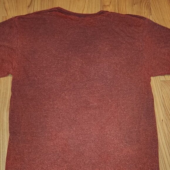 Marvel Comic Deadpool Heather Burgundy T-Shirt Size Med - Picture 6 of 8